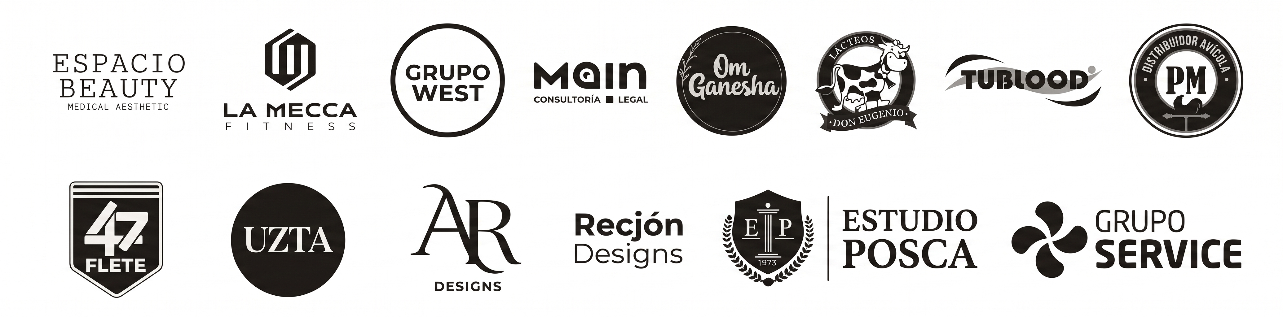 Logos de clientes
